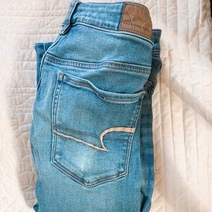 American eagle long skinny jeans